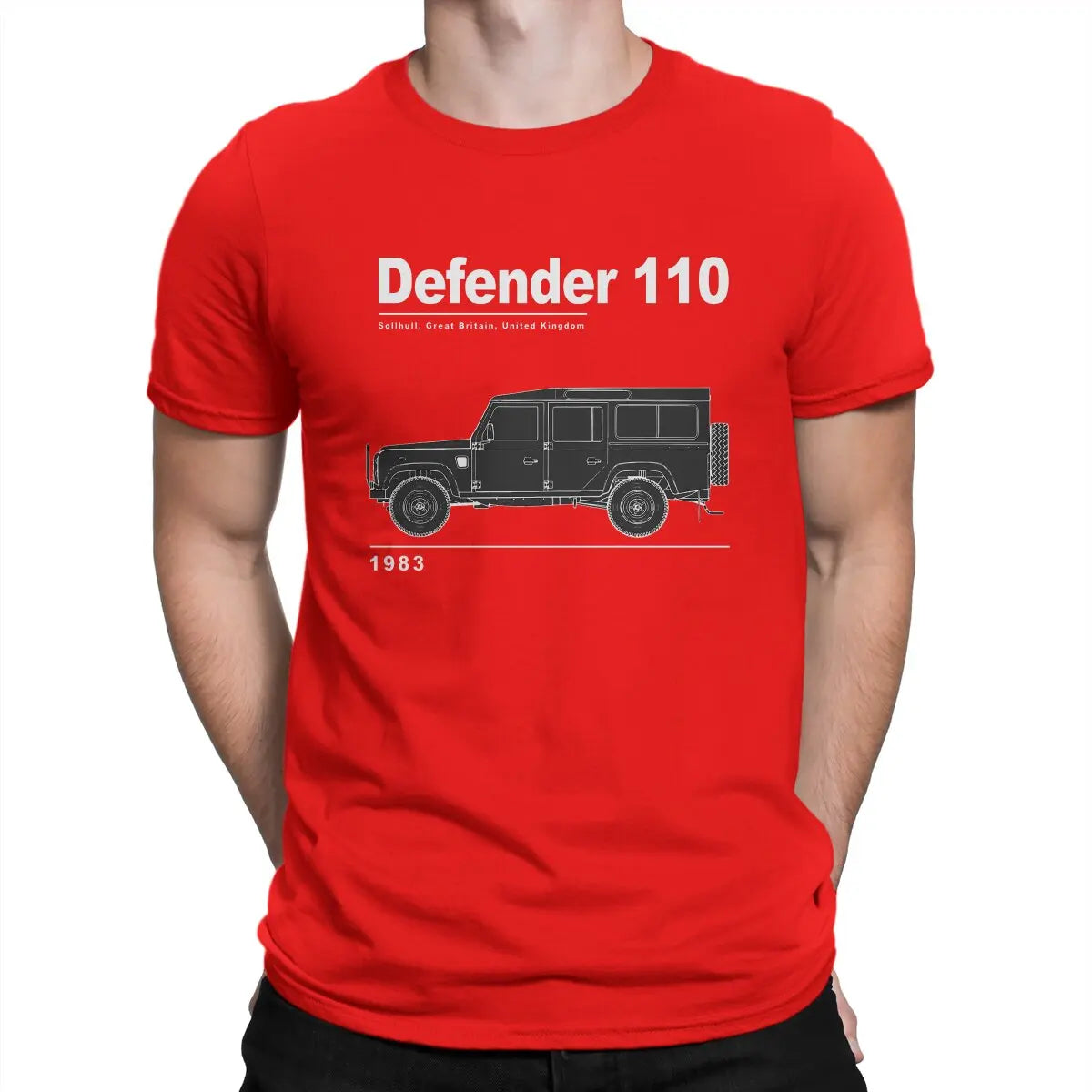 Áo sơ mi cotton Defender 110 dành cho nam LR