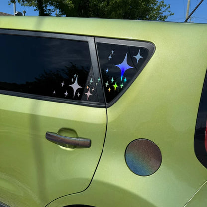 Bling holografische Autoaufkleber 