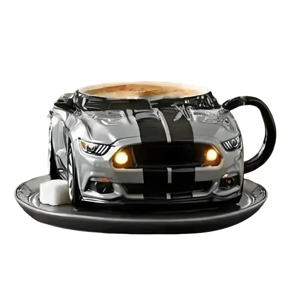3D Sports Car Design Coffee Mug