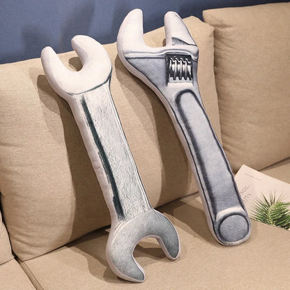 Plush Wrench Tool Pillow