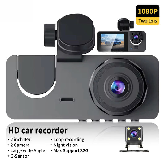 1080P 3-Channel Dash Cam