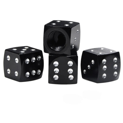 4Pcs/Set Aluminum Valve Caps 