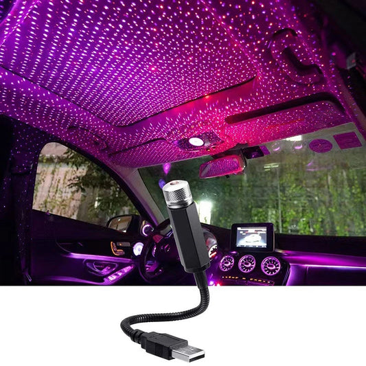 USB Star Projector Interior Car