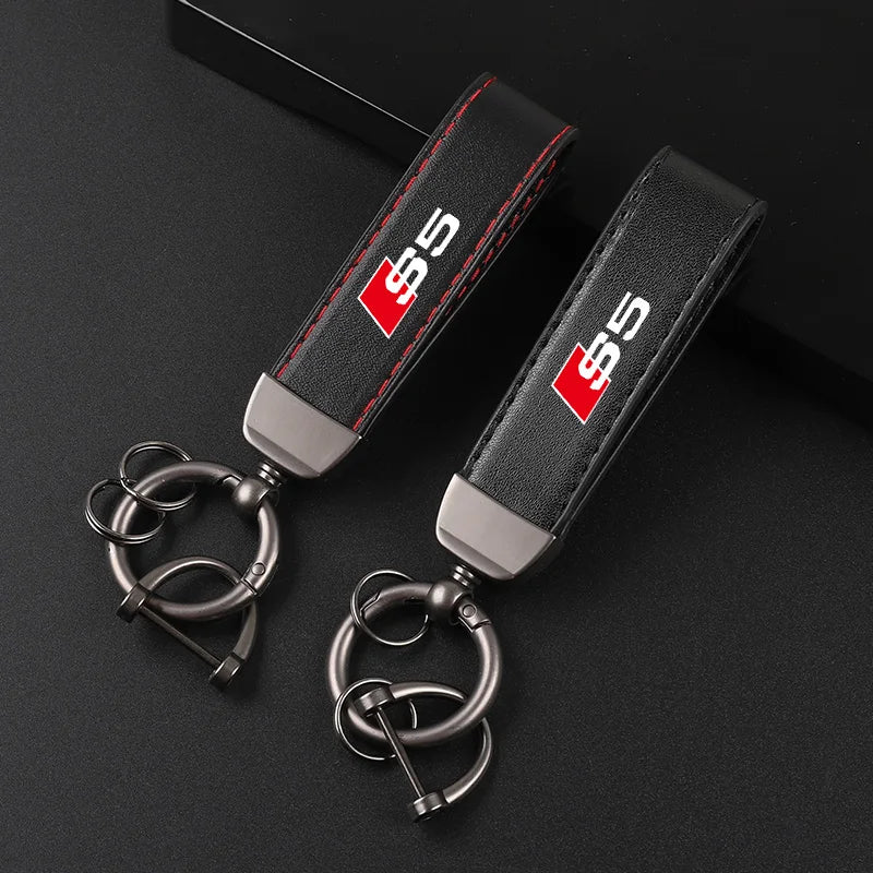 S5 Leather Keychain AI
