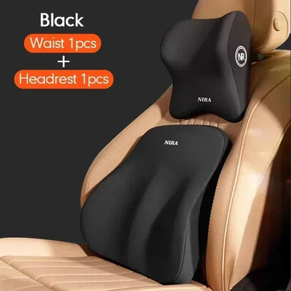 Headrest Lumbar Cushion Back