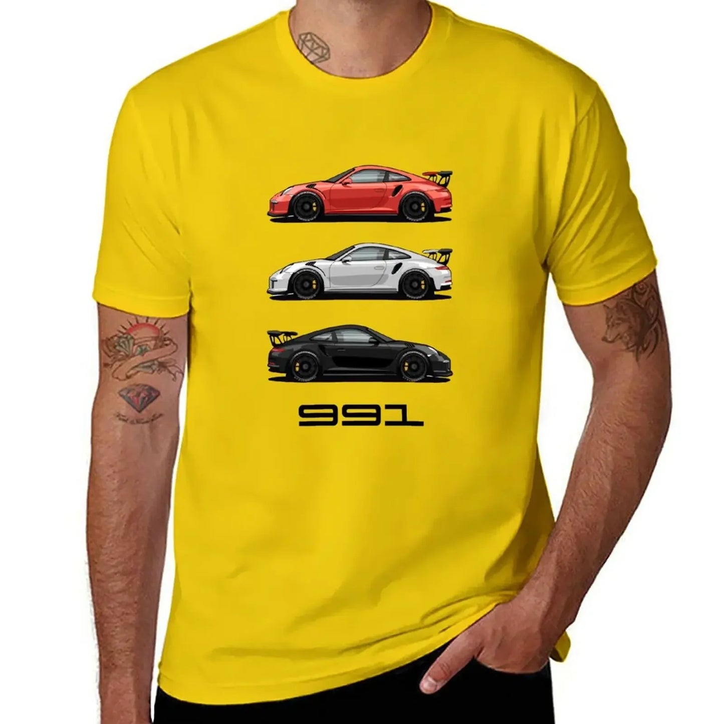 Klassisches 991 GT3 RS Baumwollhemd PE