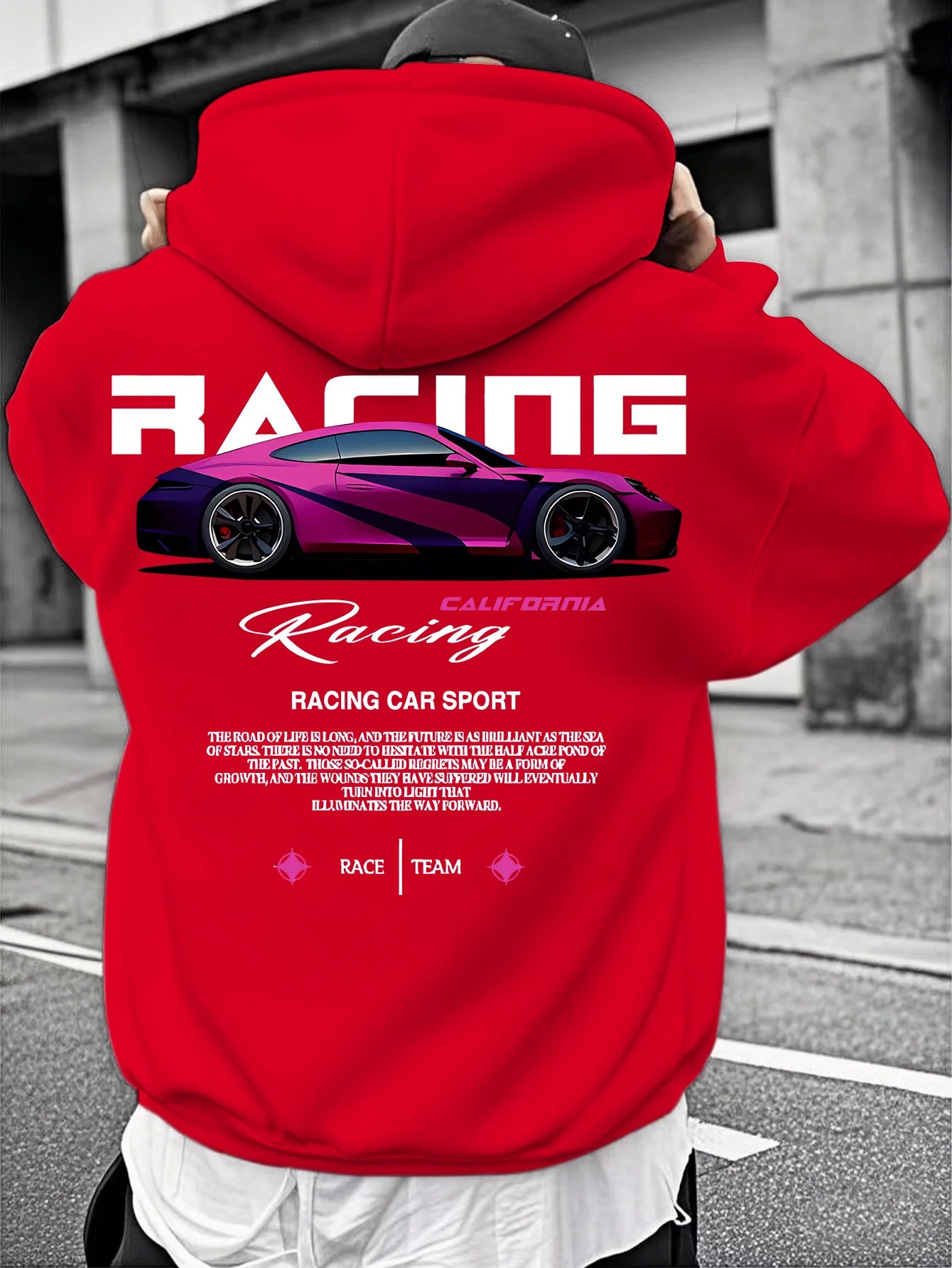 Racing Car Sport Urban Hoodie 