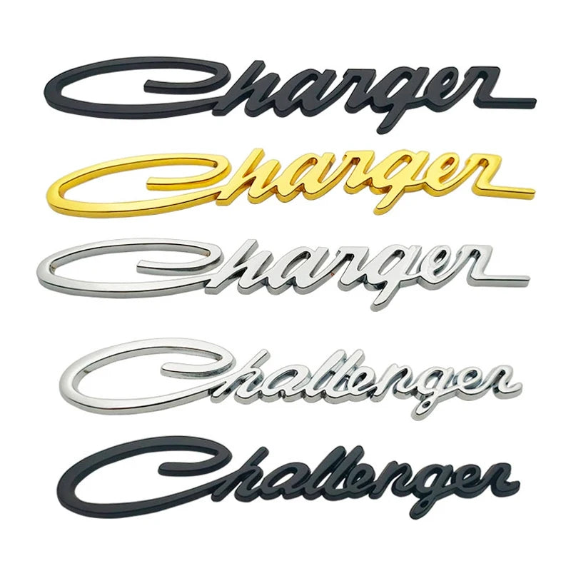Badge Challenger/Chargeur Coffre arrière