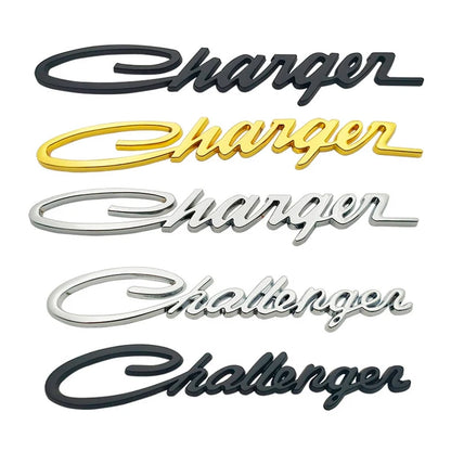 Badge Challenger/Chargeur Coffre arrière