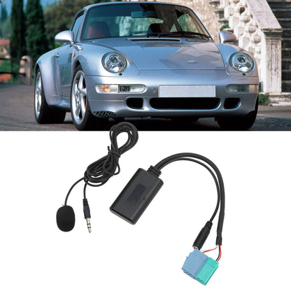 Car Bluetooth AUX Adapter with Microphone