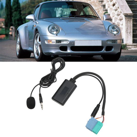Car Bluetooth AUX Adapter with Microphone