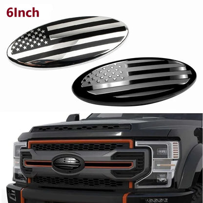 Carro de edição limitada com bandeira oval dos EUA Modelo 3D