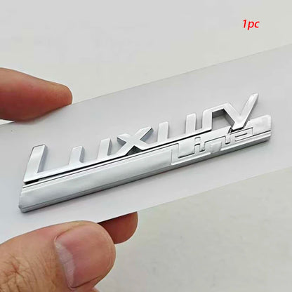 Luxus-Sport-Line-Abzeichenaufkleber