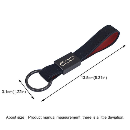 500 Car Suede Keychain 