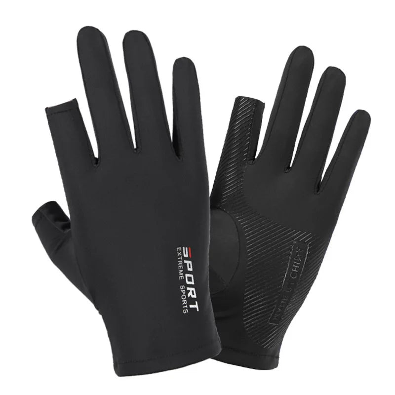 Half-Finger Car Gloves for Men