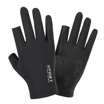 Half-Finger Car Gloves for Men