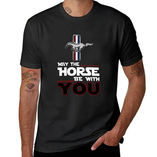 May the Horse Be with You Cotton Shirt