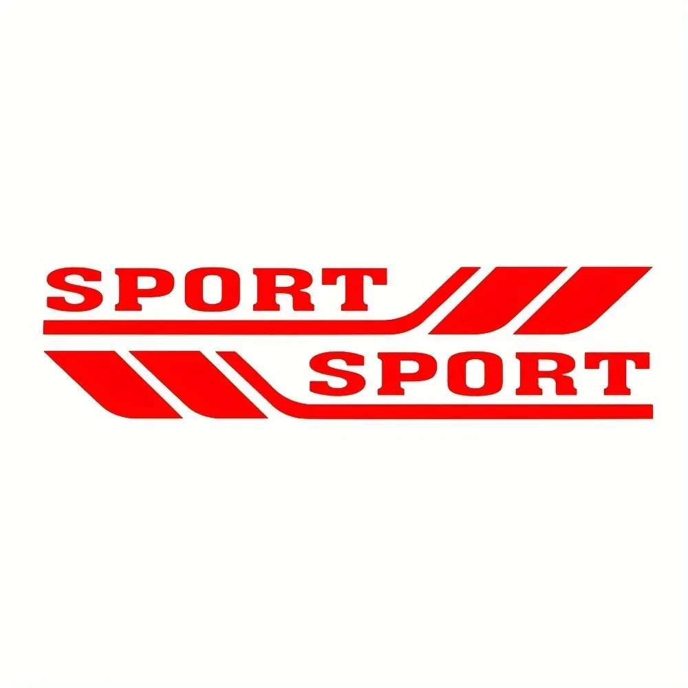 2PCS/SET Car Decor “SPORT” Sticker