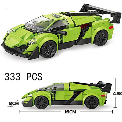 Racing Car Building Block Collection