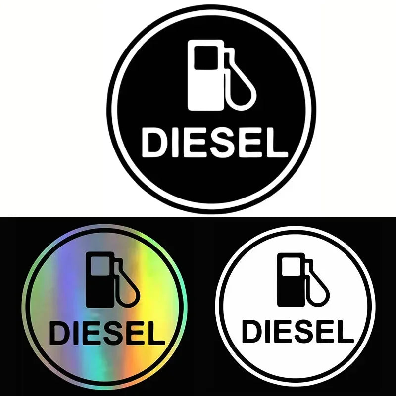 Diesel Gas Sticker Car 