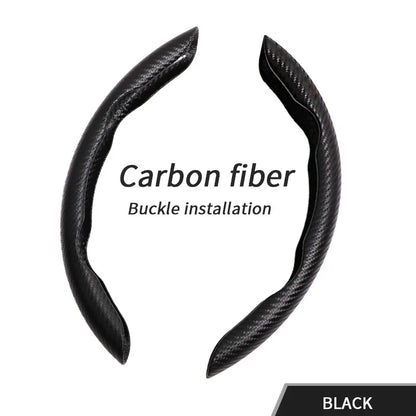 Suede / Nappa Leather Car Steering Wheel Cover 