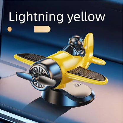 Rotating Airplane Car Dashboard Ornament