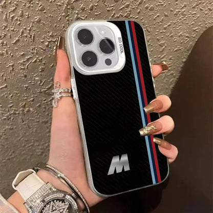 M Performance Style Case for iPhone BW