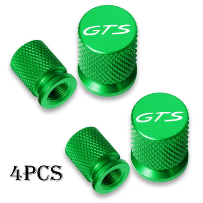 GTS Aluminum Tire Valve Caps 