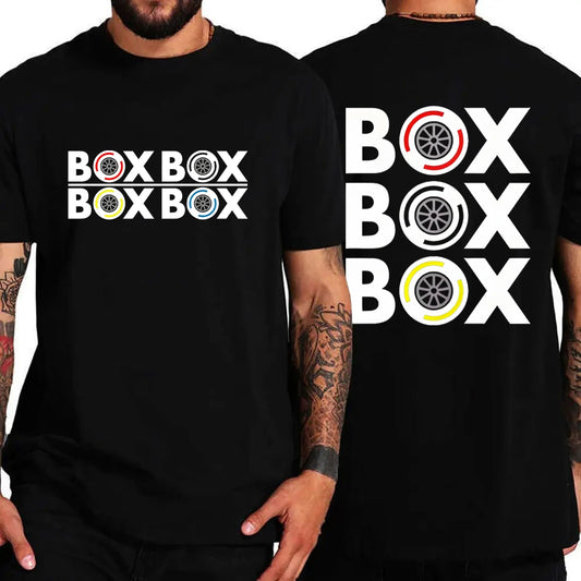 “Box Box Box” F1 Cotton Shirt