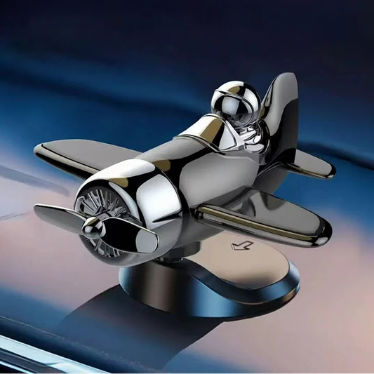 Rotating Airplane Car Dashboard Ornament