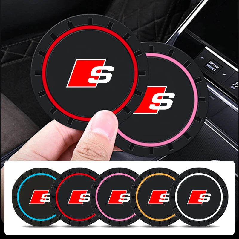 Anti-Slip Silicone Cup Holder Coasters