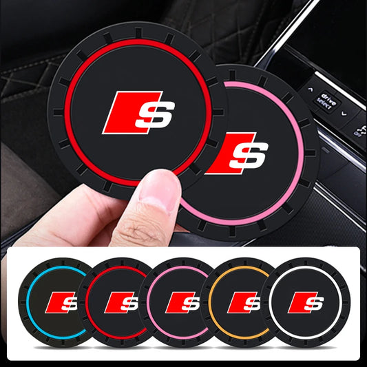 Anti-Slip Silicone Cup Holder Coasters
