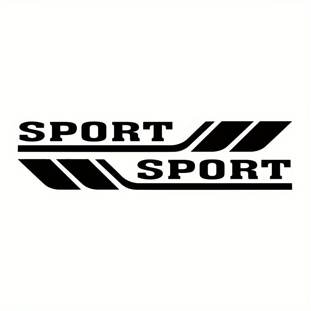 2PCS/SET Car Decor “SPORT” Sticker