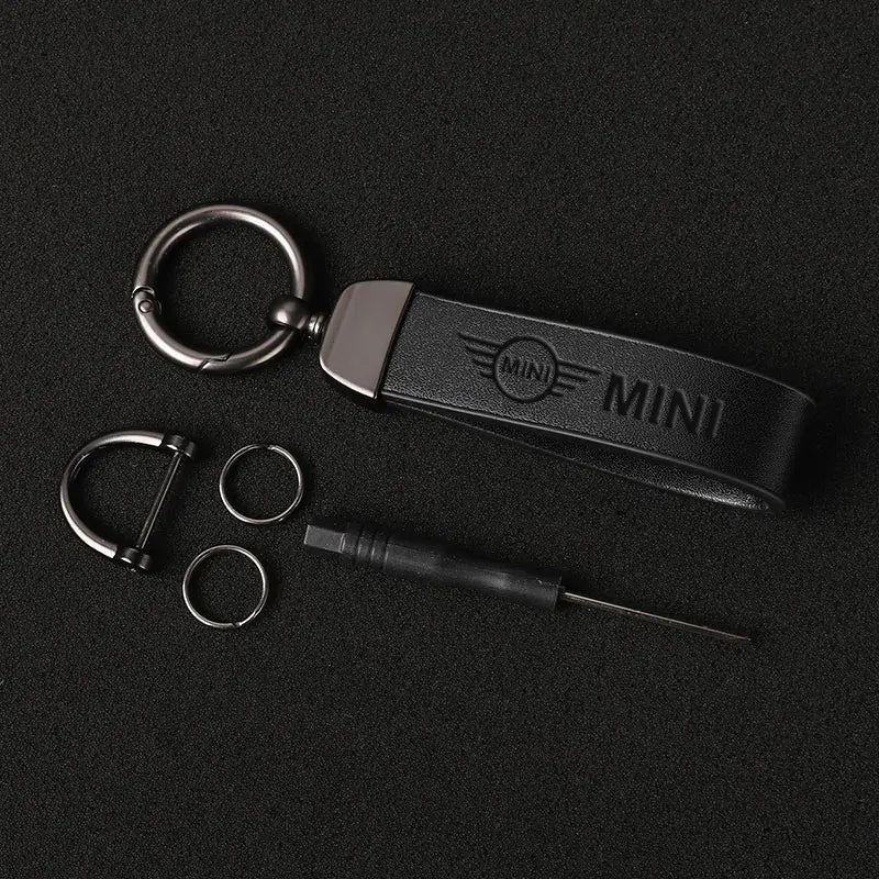 Mini Cooper Vintage Key Ring 