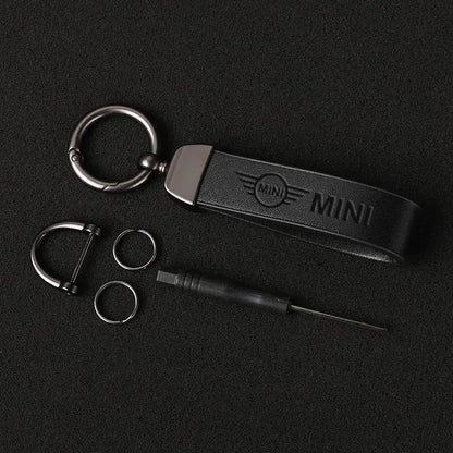 Mini Cooper Vintage Key Ring 