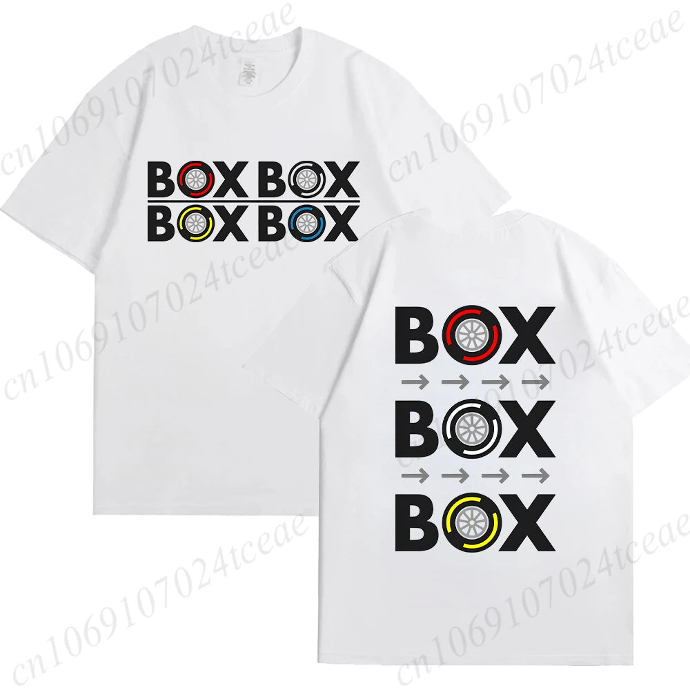 “Box Box Box” F1 Cotton Shirt
