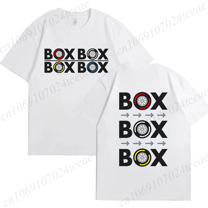 “Box Box Box” F1 Cotton Shirt