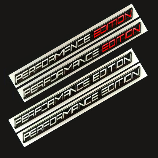 Emblema dell'auto per le prestazioni