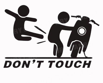 Universal Car Warning Decal