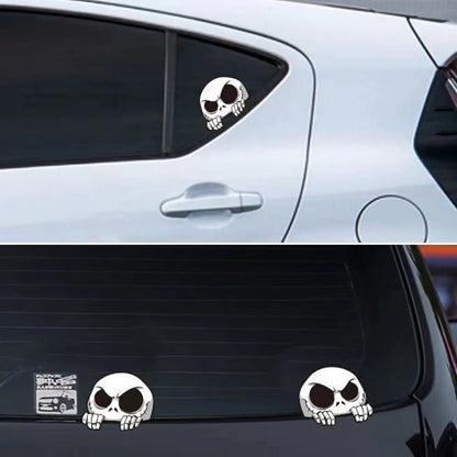 Skull Car Door Sticker 