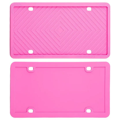 Silicone License Plate Frame 2-Pack