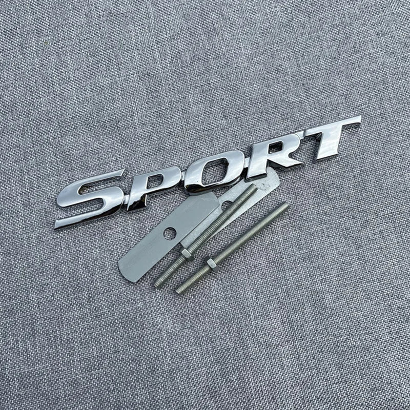 Sport 3D Metal Emblem Badge