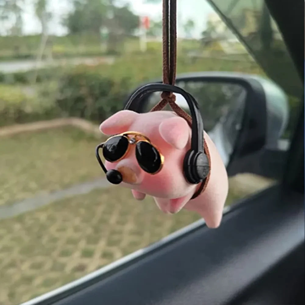Cute Pig Car Accessory 