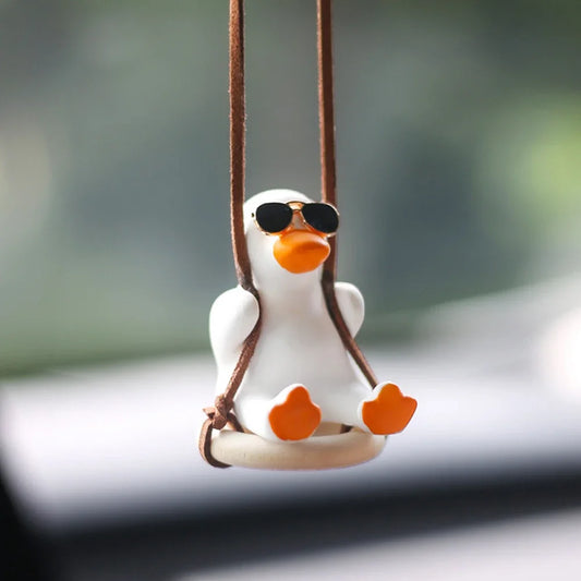 Cool Penguin Car Charm