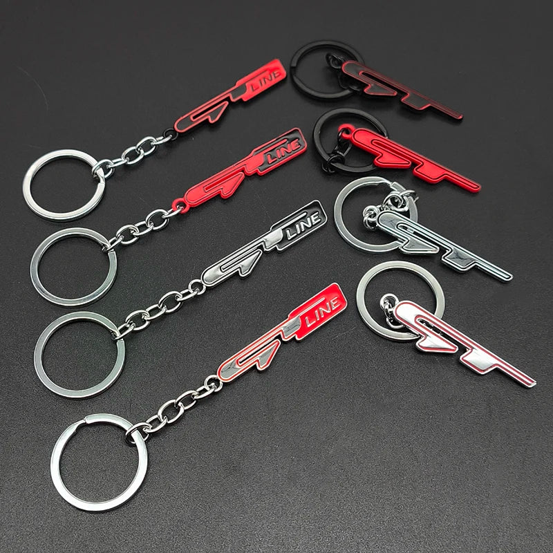 GT Line Metal Keychain 