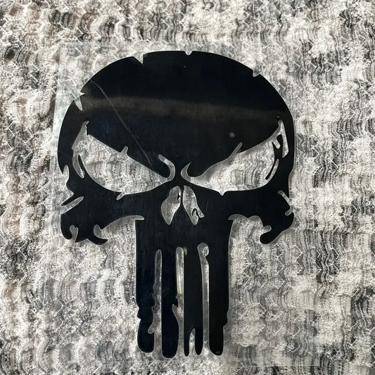 Punisher Skull Car Sticker