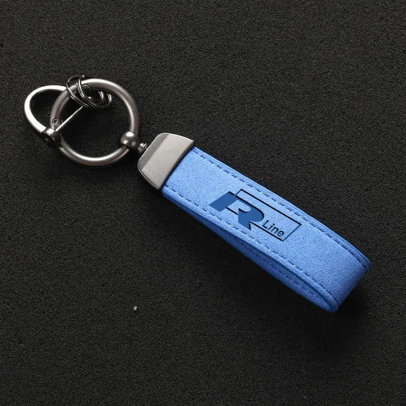 R-Line Leather Key Rings 