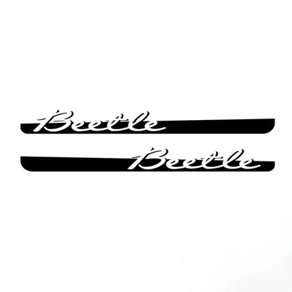 2PCS Car Door Side Skirt Sticker Beetle