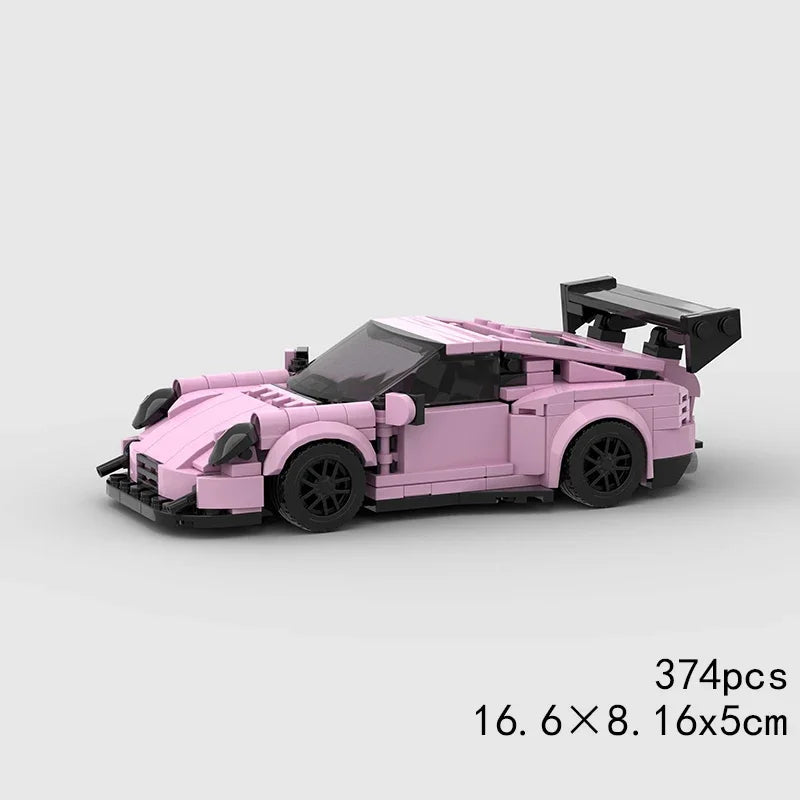 Racing Car Building Block Collection