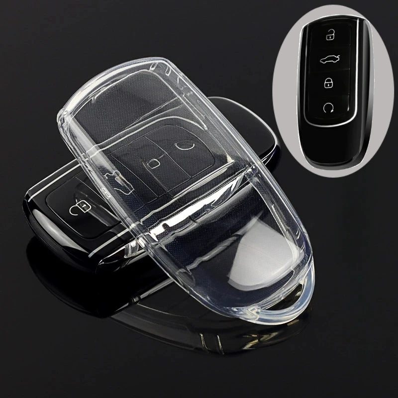 Transparent Key Case Cover for Chery CY